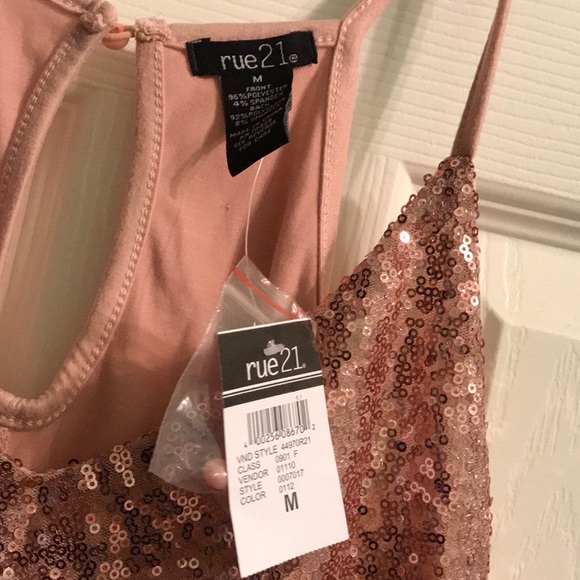 Pink Sequined Top - Picture 3 of 3